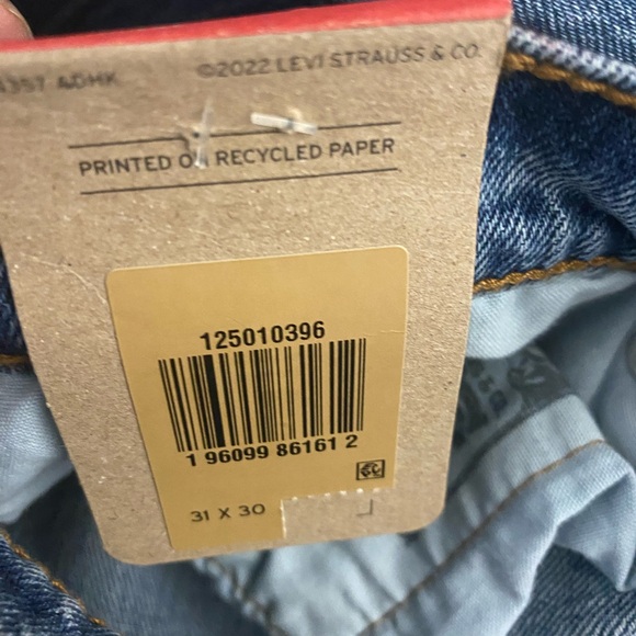 Levi’s 501 Womens Original Fit Jeans size 31x30 - Picture 8 of 11